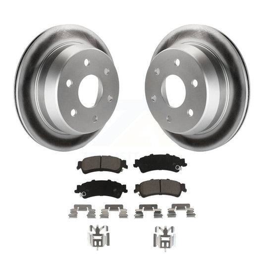 Coated Disc Rotors and Ceramic Brake Pads Kit-KGC-101678 - Kit.bestparts.ca