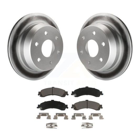 Coated Disc Rotors and Ceramic Brake Pads Kit-KGC-101680 - Kit.bestparts.ca
