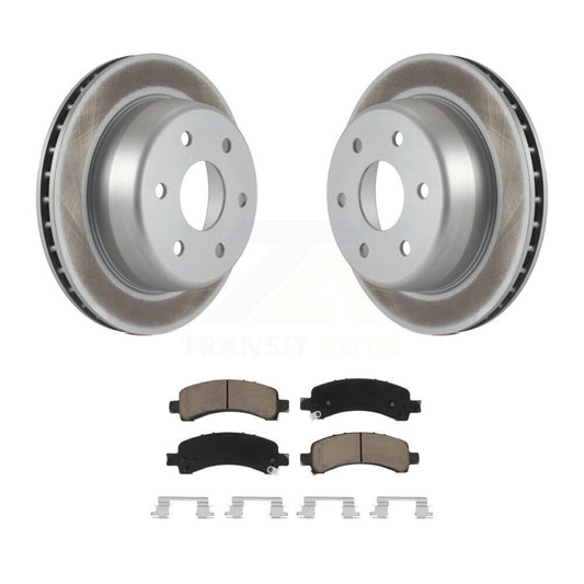 Coated Disc Rotors and Ceramic Brake Pads Kit-KGC-101683 - Kit.bestparts.ca