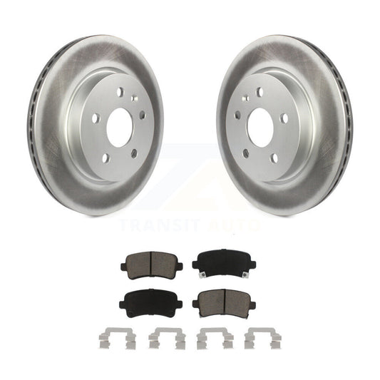 Coated Disc Rotors and Ceramic Brake Pads Kit-KGC-101686 - Kit.bestparts.ca