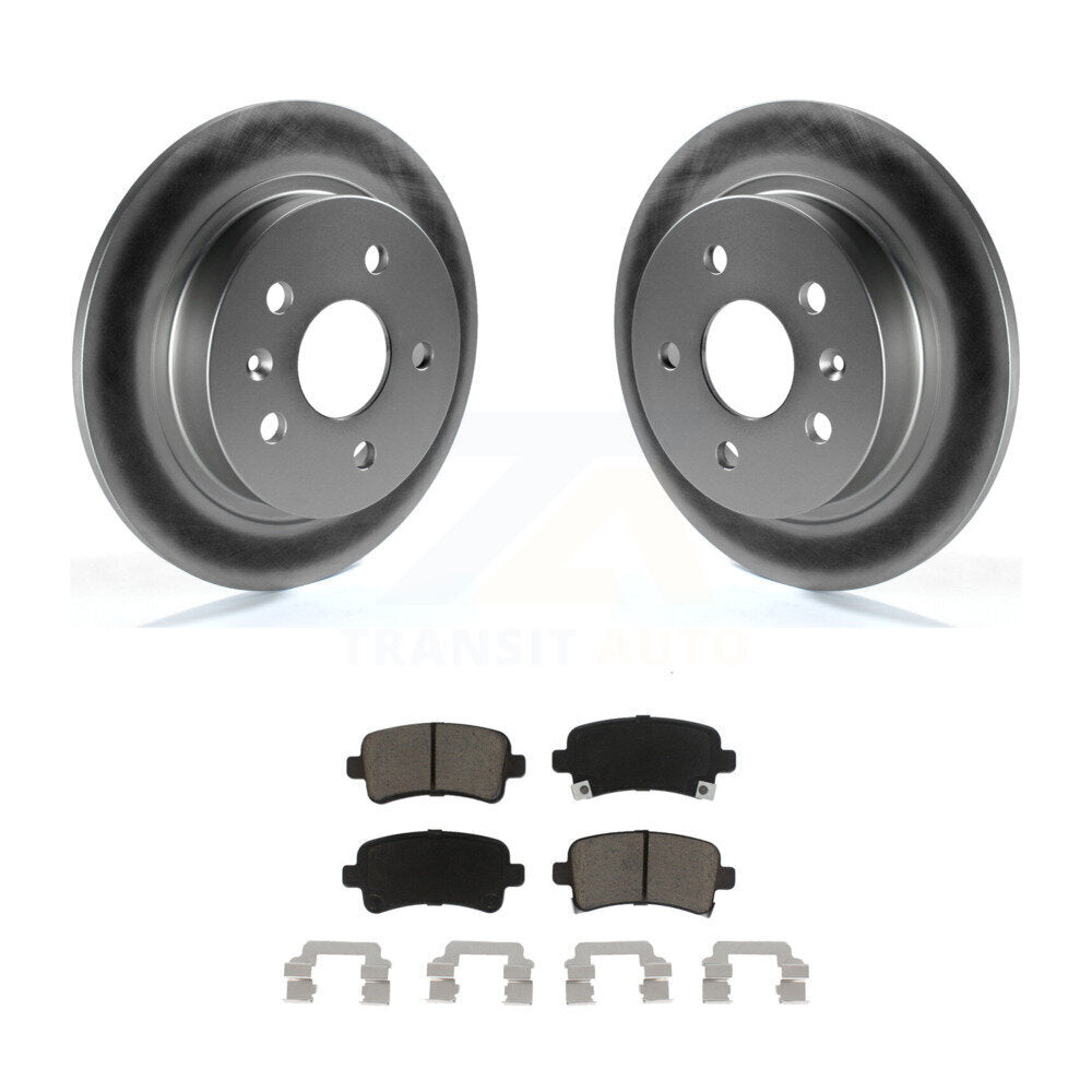 Coated Disc Rotors and Ceramic Brake Pads Kit-KGC-101687 - Kit.bestparts.ca Kit.bestparts.ca