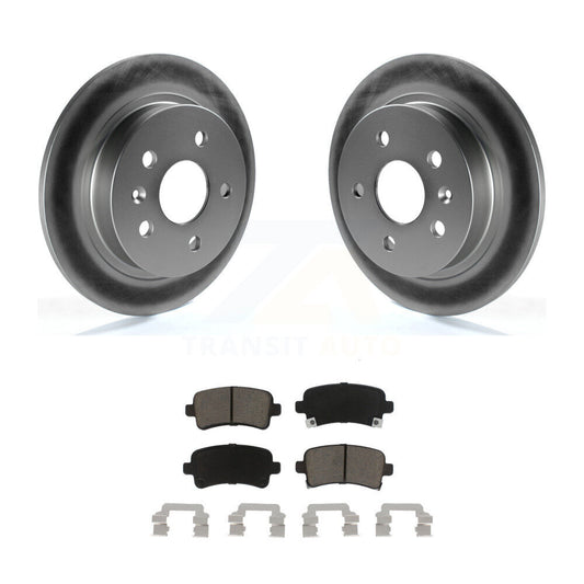 Coated Disc Rotors and Ceramic Brake Pads Kit-KGC-101687 - Kit.bestparts.ca