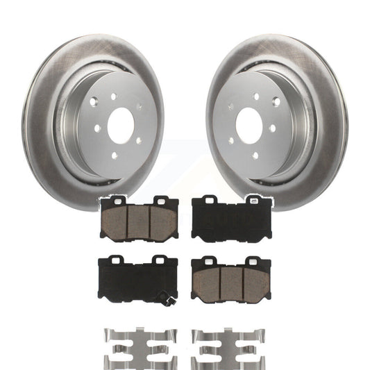 Coated Disc Rotors and Ceramic Brake Pads Kit-KGC-101691 - Kit.bestparts.ca
