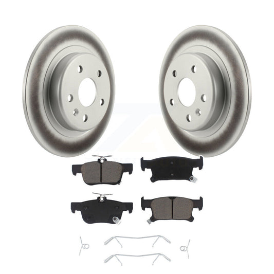 Coated Disc Rotors and Ceramic Brake Pads Kit-KGC-101695 - Kit.bestparts.ca