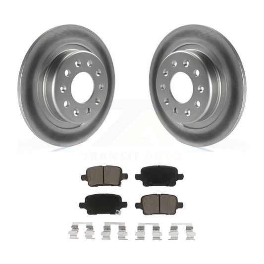 Coated Disc Rotors and Ceramic Brake Pads Kit-KGC-101696 - Kit.bestparts.ca