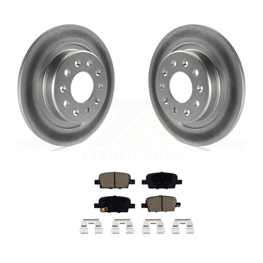 Coated Disc Rotors and Ceramic Brake Pads Kit-KGC-101697 - Kit.bestparts.ca