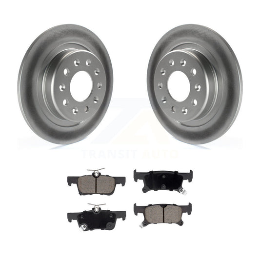 Coated Disc Rotors and Ceramic Brake Pads Kit-KGC-101698 - Kit.bestparts.ca