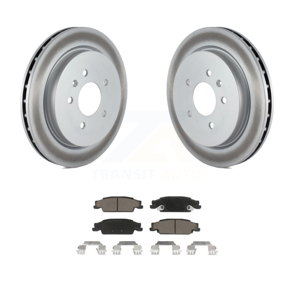 Coated Disc Rotors and Ceramic Brake Pads Kit-KGC-101700 - Kit.bestparts.ca