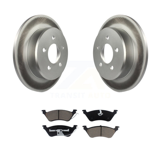 Coated Disc Rotors and Ceramic Brake Pads Kit-KGC-101709 - Kit.bestparts.ca