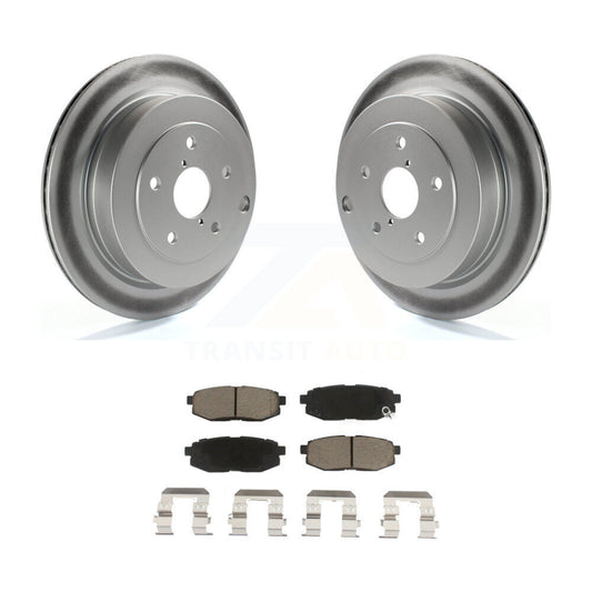 Coated Disc Rotors and Ceramic Brake Pads Kit-KGC-101715 - Kit.bestparts.ca