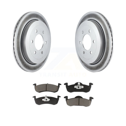 Coated Disc Rotors and Ceramic Brake Pads Kit-KGC-101716 - Kit.bestparts.ca