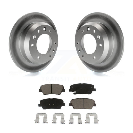 Coated Disc Rotors and Ceramic Brake Pads Kit-KGC-101718 - Kit.bestparts.ca