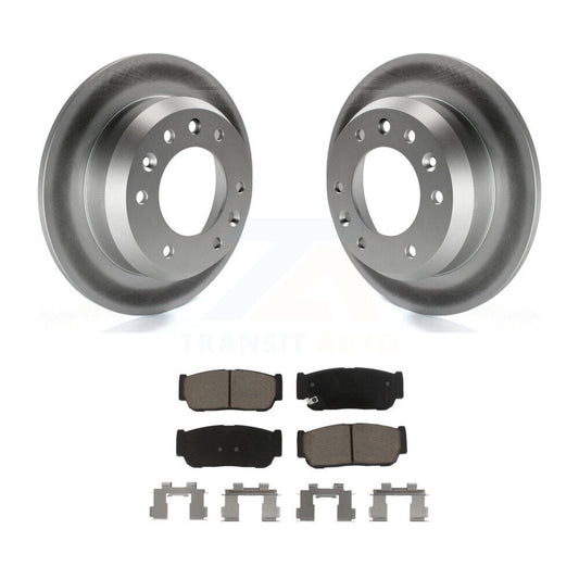 Coated Disc Rotors and Ceramic Brake Pads Kit-KGC-101719 - Kit.bestparts.ca