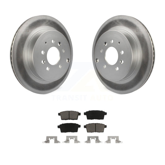 Coated Disc Rotors and Ceramic Brake Pads Kit-KGC-101723 - Kit.bestparts.ca