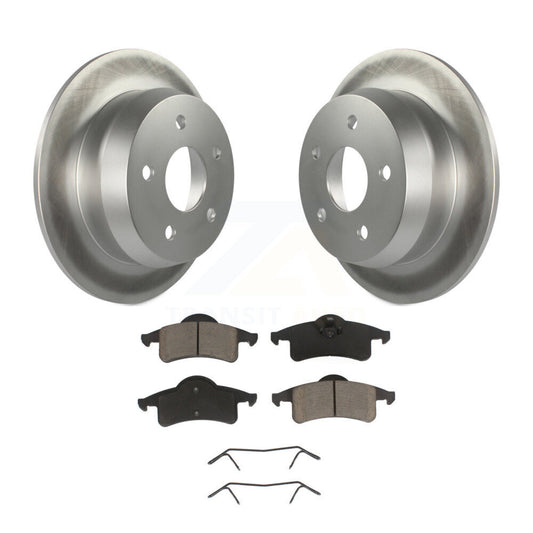 Coated Disc Rotors and Ceramic Brake Pads Kit-KGC-101724 - Kit.bestparts.ca