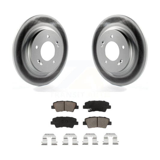 Coated Disc Rotors and Ceramic Brake Pads Kit-KGC-101727 - Kit.bestparts.ca