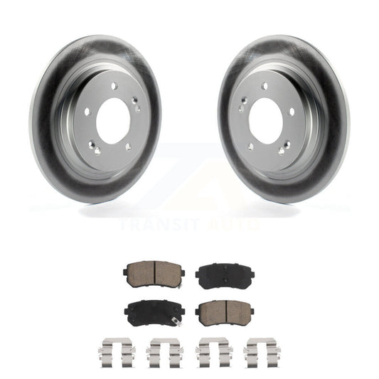 Coated Disc Rotors and Ceramic Brake Pads Kit-KGC-101731 - Kit.bestparts.ca