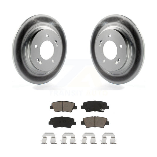 Coated Disc Rotors and Ceramic Brake Pads Kit-KGC-101732 - Kit.bestparts.ca