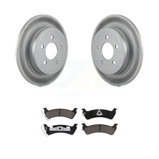 Coated Disc Rotors and Ceramic Brake Pads Kit-KGC-101733 - Kit.bestparts.ca