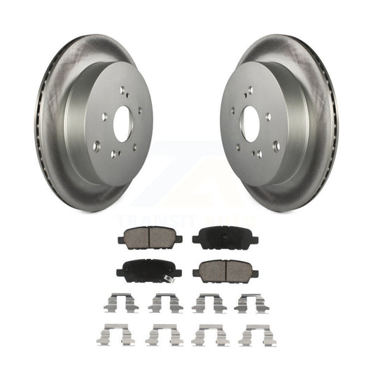 Coated Disc Rotors and Ceramic Brake Pads Kit-KGC-101734 - Kit.bestparts.ca
