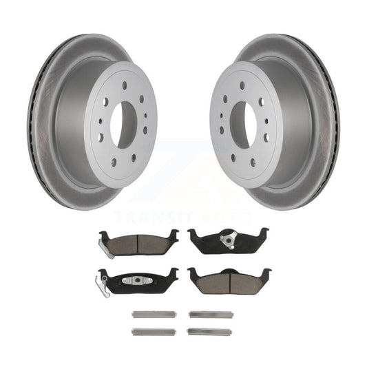 Coated Disc Rotors and Ceramic Brake Pads Kit-KGC-101737 - Kit.bestparts.ca