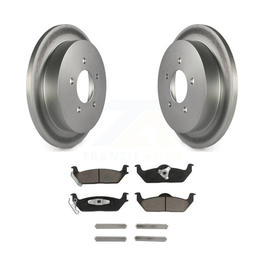 Coated Disc Rotors and Ceramic Brake Pads Kit-KGC-101738 - Kit.bestparts.ca