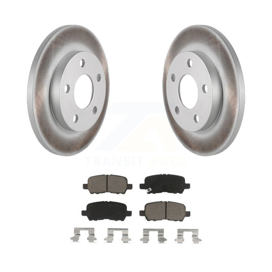 Coated Disc Rotors and Ceramic Brake Pads Kit-KGC-101741 - Kit.bestparts.ca