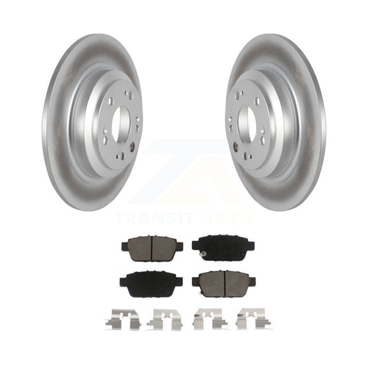 Coated Disc Rotors and Ceramic Brake Pads Kit-KGC-101742 - Kit.bestparts.ca