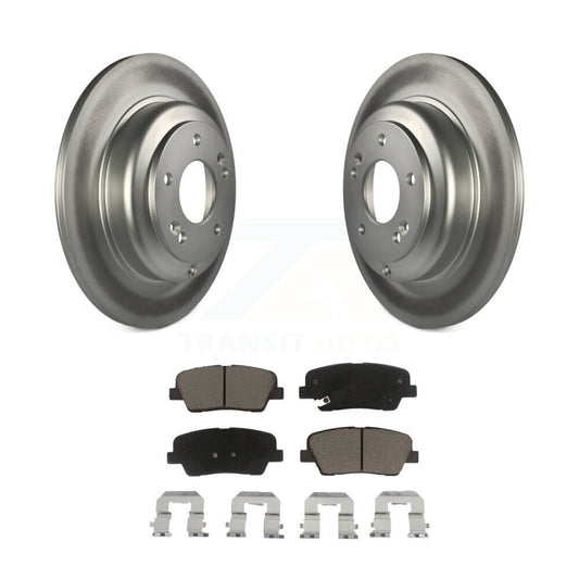 Coated Disc Rotors and Ceramic Brake Pads Kit-KGC-101744 - Kit.bestparts.ca