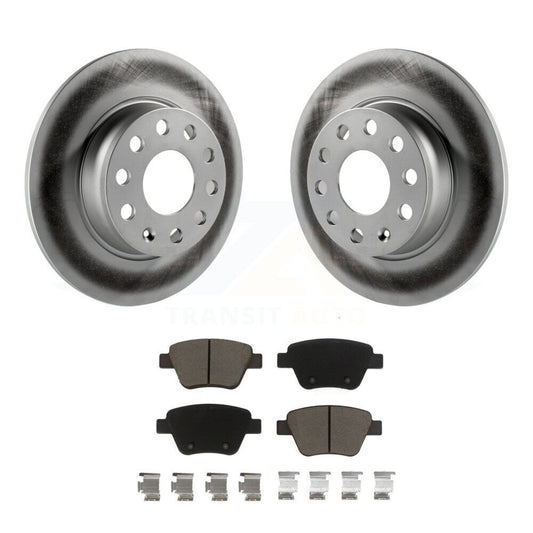 Coated Disc Rotors and Ceramic Brake Pads Kit-KGC-101745 - Kit.bestparts.ca