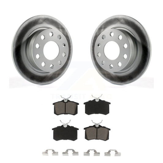 Coated Disc Rotors and Ceramic Brake Pads Kit-KGC-101747 - Kit.bestparts.ca