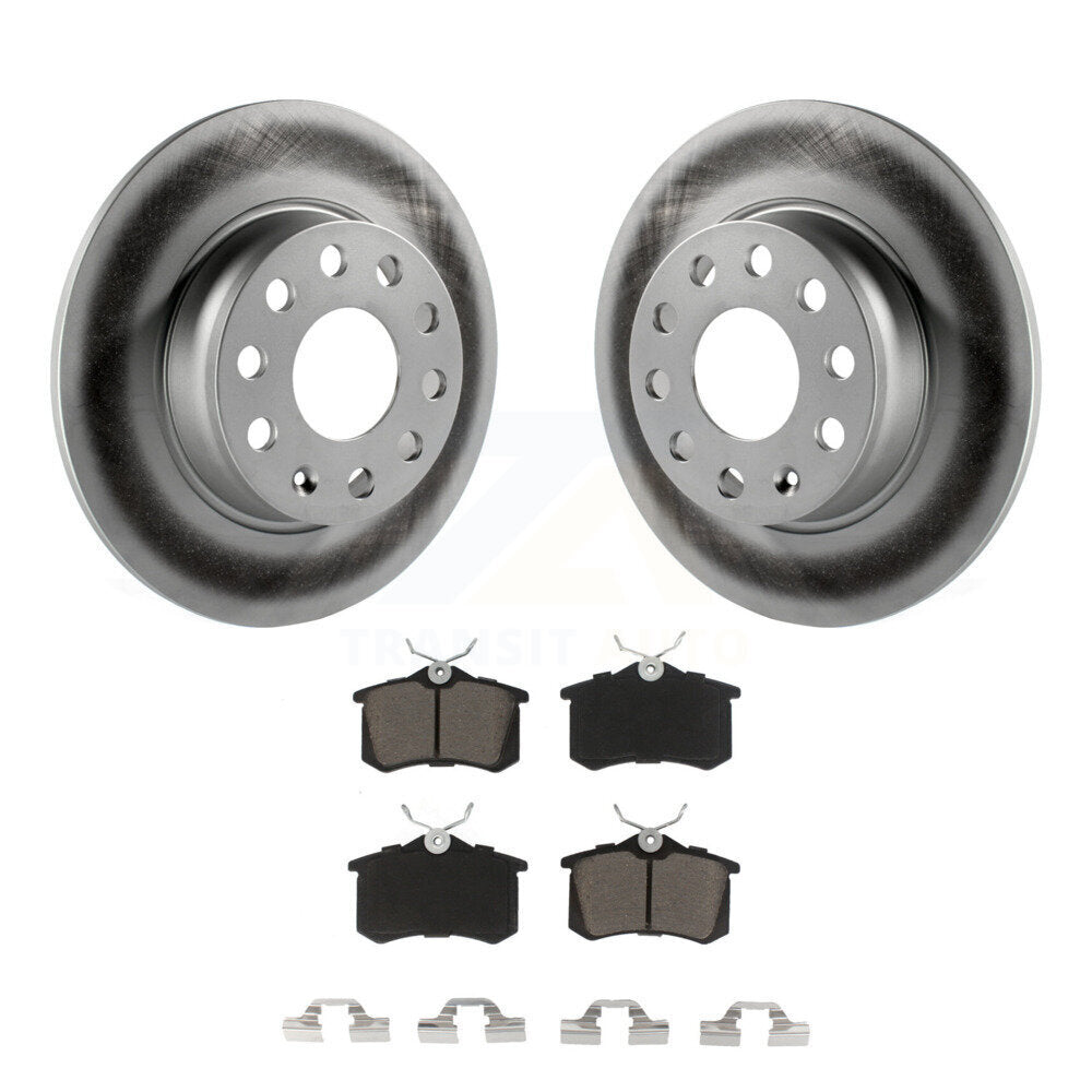 Coated Disc Rotors and Ceramic Brake Pads Kit-KGC-101750 - Kit.bestparts.ca