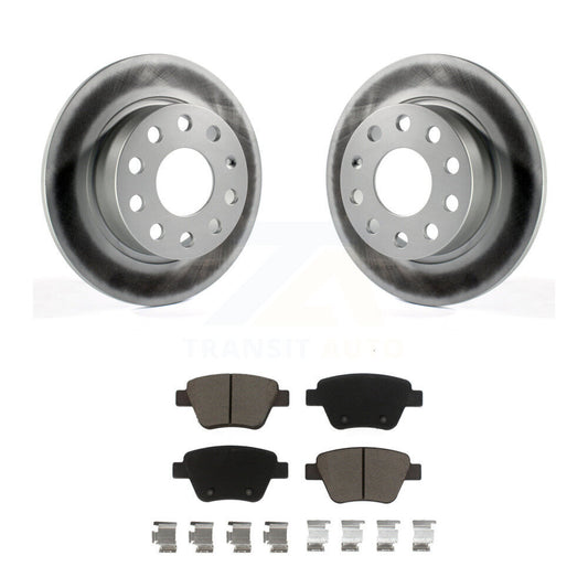 Coated Disc Rotors and Ceramic Brake Pads Kit-KGC-101755 - Kit.bestparts.ca