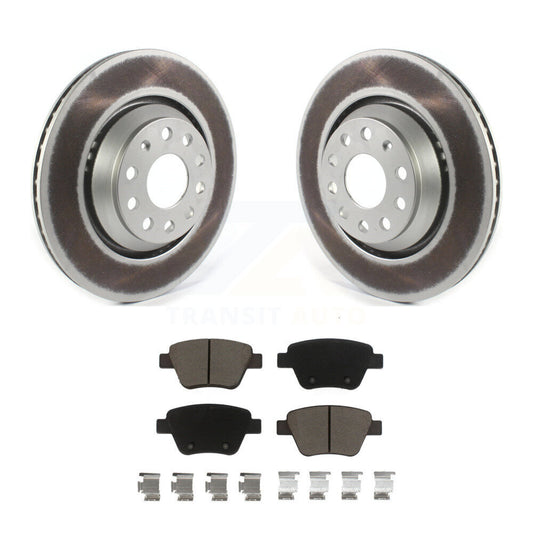 Coated Disc Rotors and Ceramic Brake Pads Kit-KGC-101756 - Kit.bestparts.ca