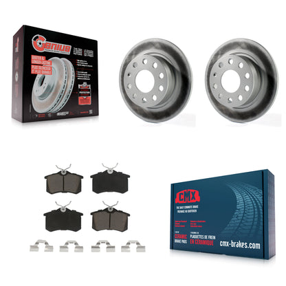 Coated Disc Rotors and Ceramic Brake Pads Kit-KGC-101757