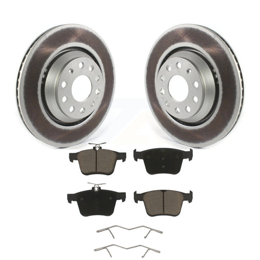 Coated Disc Rotors and Ceramic Brake Pads Kit-KGC-101758 - Kit.bestparts.ca