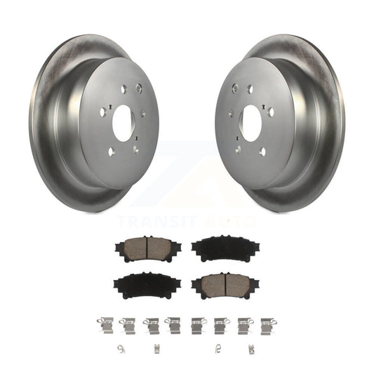 Coated Disc Rotors and Ceramic Brake Pads Kit-KGC-101761 - Kit.bestparts.ca