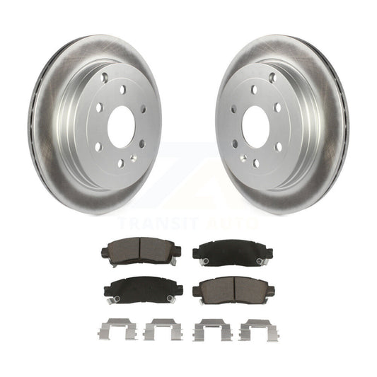 Coated Disc Rotors and Ceramic Brake Pads Kit-KGC-101767 - Kit.bestparts.ca