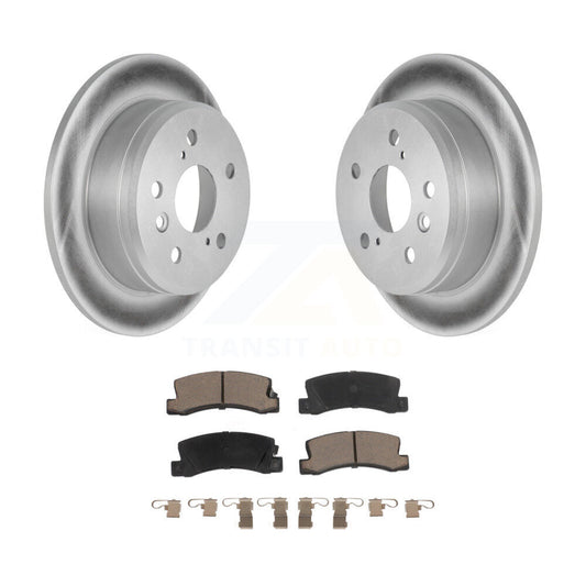 coated disc rotors and ceramic brake pads-kgc-101771 - Kit.bestparts.ca