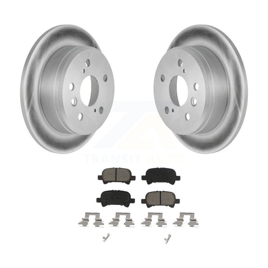 Coated Disc Rotors and Ceramic Brake Pads Kit-KGC-101772 - Kit.bestparts.ca