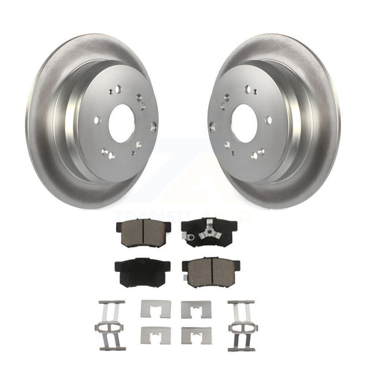 Coated Disc Rotors and Ceramic Brake Pads Kit-KGC-101774 - Kit.bestparts.ca