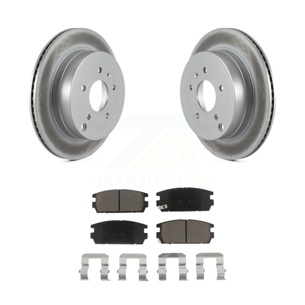 Coated Disc Rotors and Ceramic Brake Pads Kit-KGC-101776 - Kit.bestparts.ca Kit.bestparts.ca