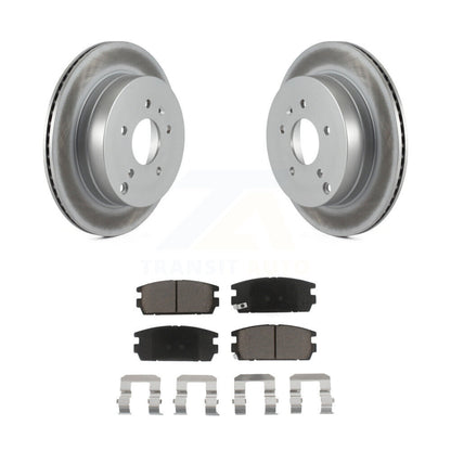 Coated Disc Rotors and Ceramic Brake Pads Kit-KGC-101776 - Kit.bestparts.ca