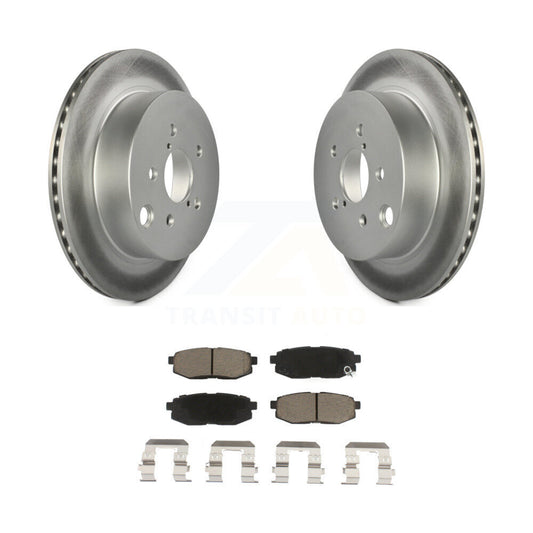Coated Disc Rotors and Ceramic Brake Pads Kit-KGC-101779 - Kit.bestparts.ca