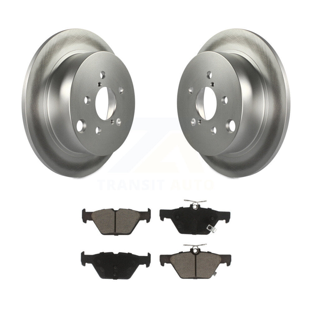 Coated Disc Rotors and Ceramic Brake Pads Kit-KGC-101780 - Kit.bestparts.ca