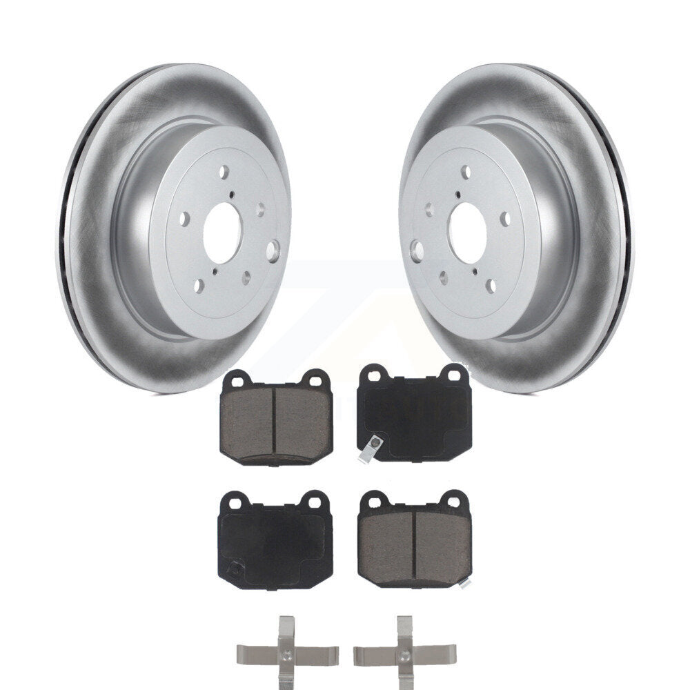 coated disc rotors and ceramic brake pads-kgc-101781 - Kit.bestparts.ca