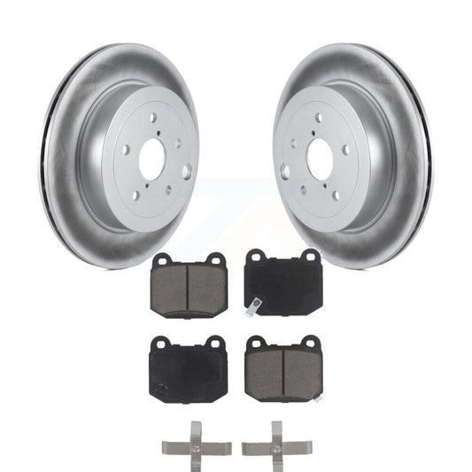 coated disc rotors and ceramic brake pads-kgc-101781 - Kit.bestparts.ca
