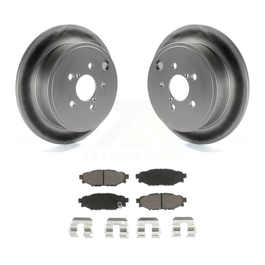 Coated Disc Rotors and Ceramic Brake Pads Kit-KGC-101782 - Kit.bestparts.ca