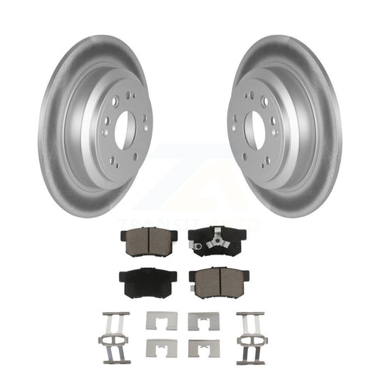 Coated Disc Rotors and Ceramic Brake Pads Kit-KGC-101788 - Kit.bestparts.ca