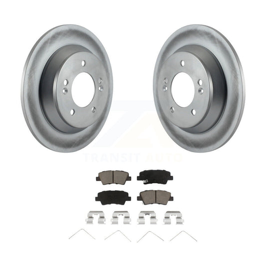 Coated Disc Rotors and Ceramic Brake Pads Kit-KGC-101793 - Kit.bestparts.ca